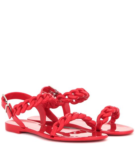 givenchy jelly sandals red|Givenchy sandals nordstrom.